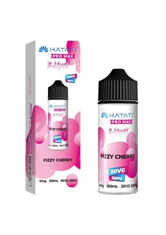 Fizzy Cherry 50/50 E-Liquid by Hayati Pro Max 100ml